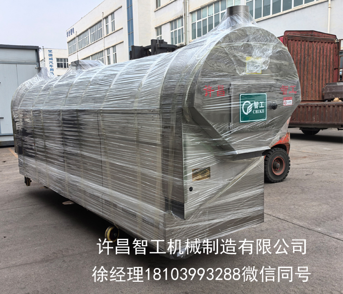 全自動炒瓜子流水線，裝車發(fā)貨商丘啦！